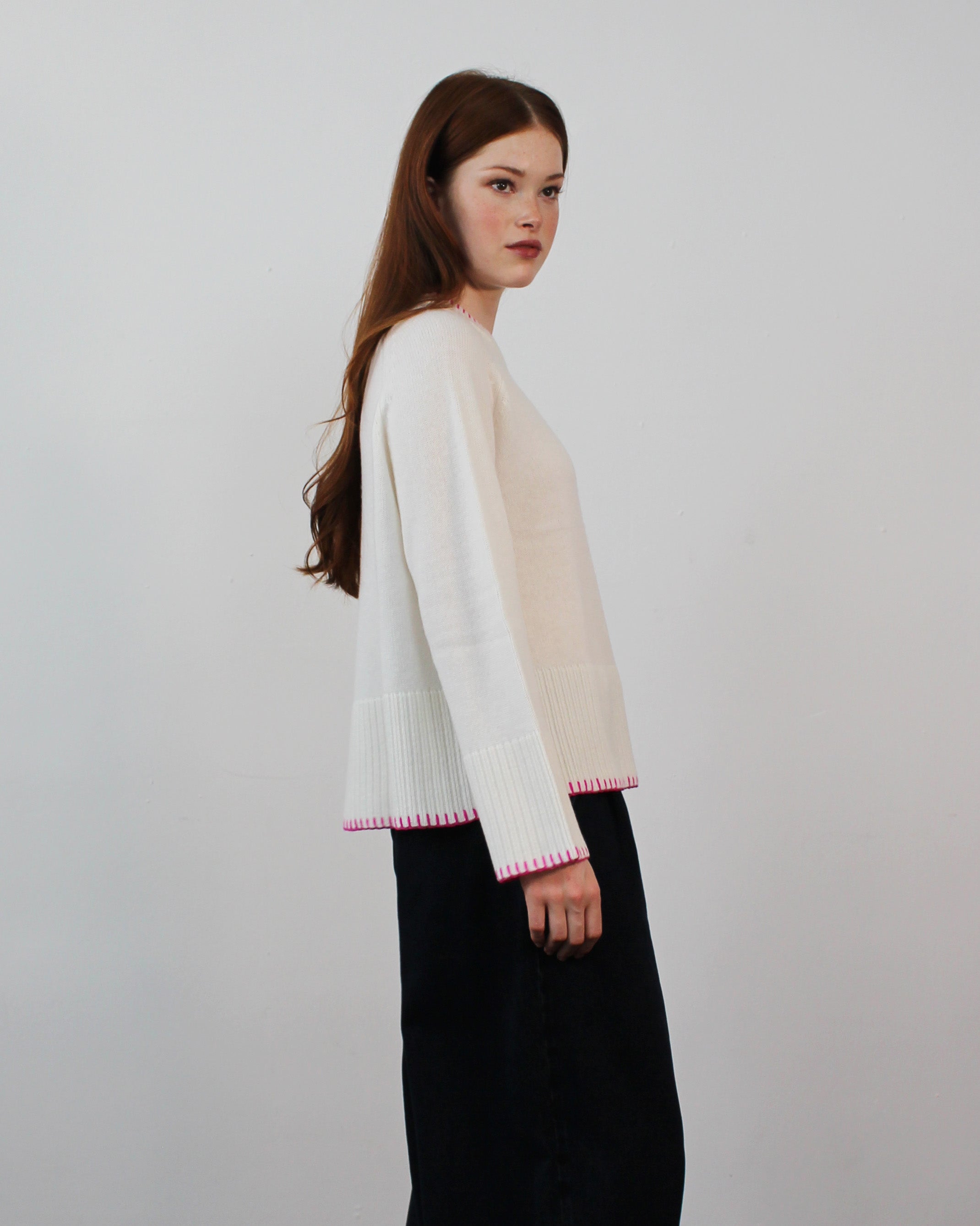DAGMAR VON SCHMAUS - S25-272 Detail Sweater