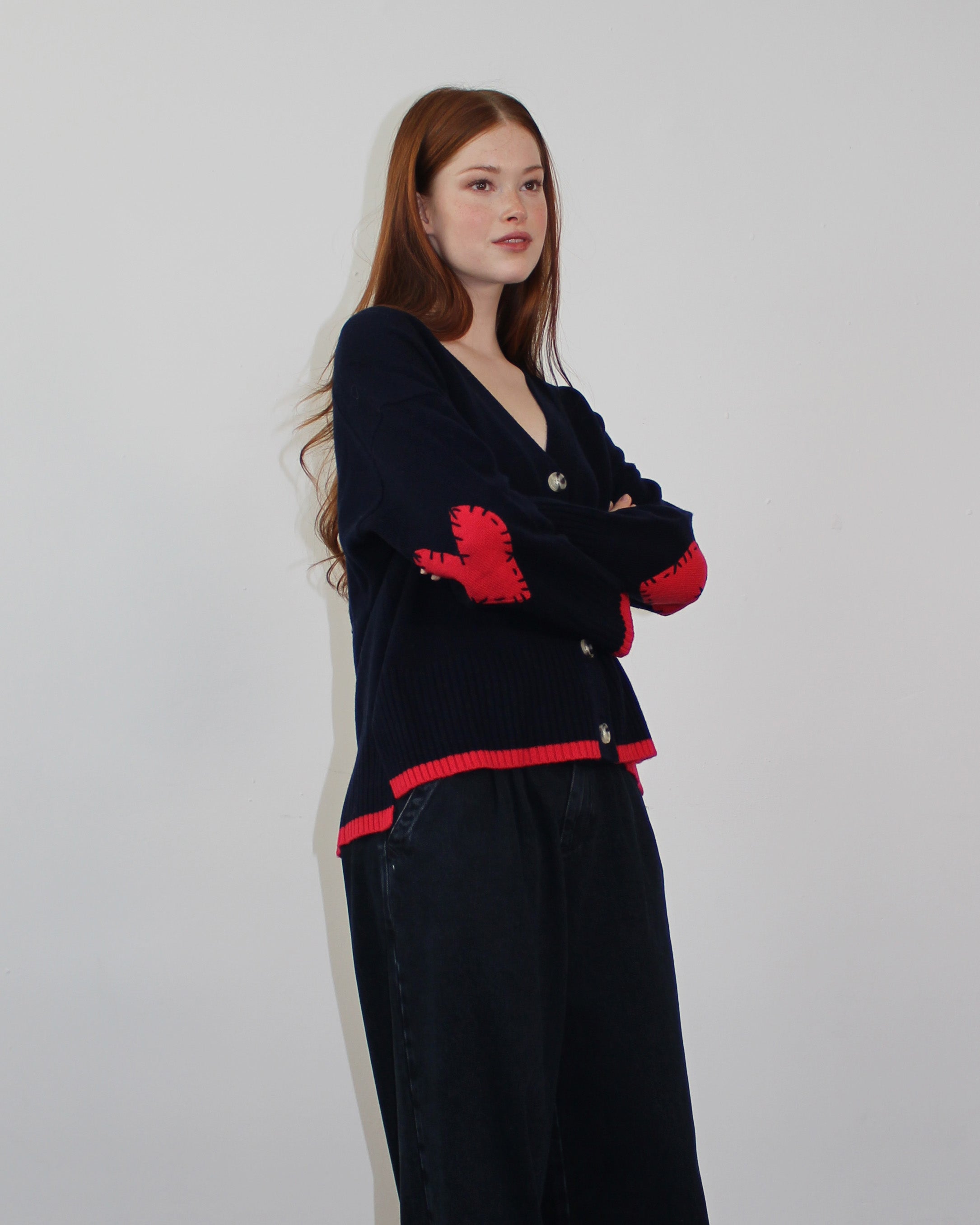 DAGMAR VON SCHMAUS - S25-240 Sweetheart Cardigan