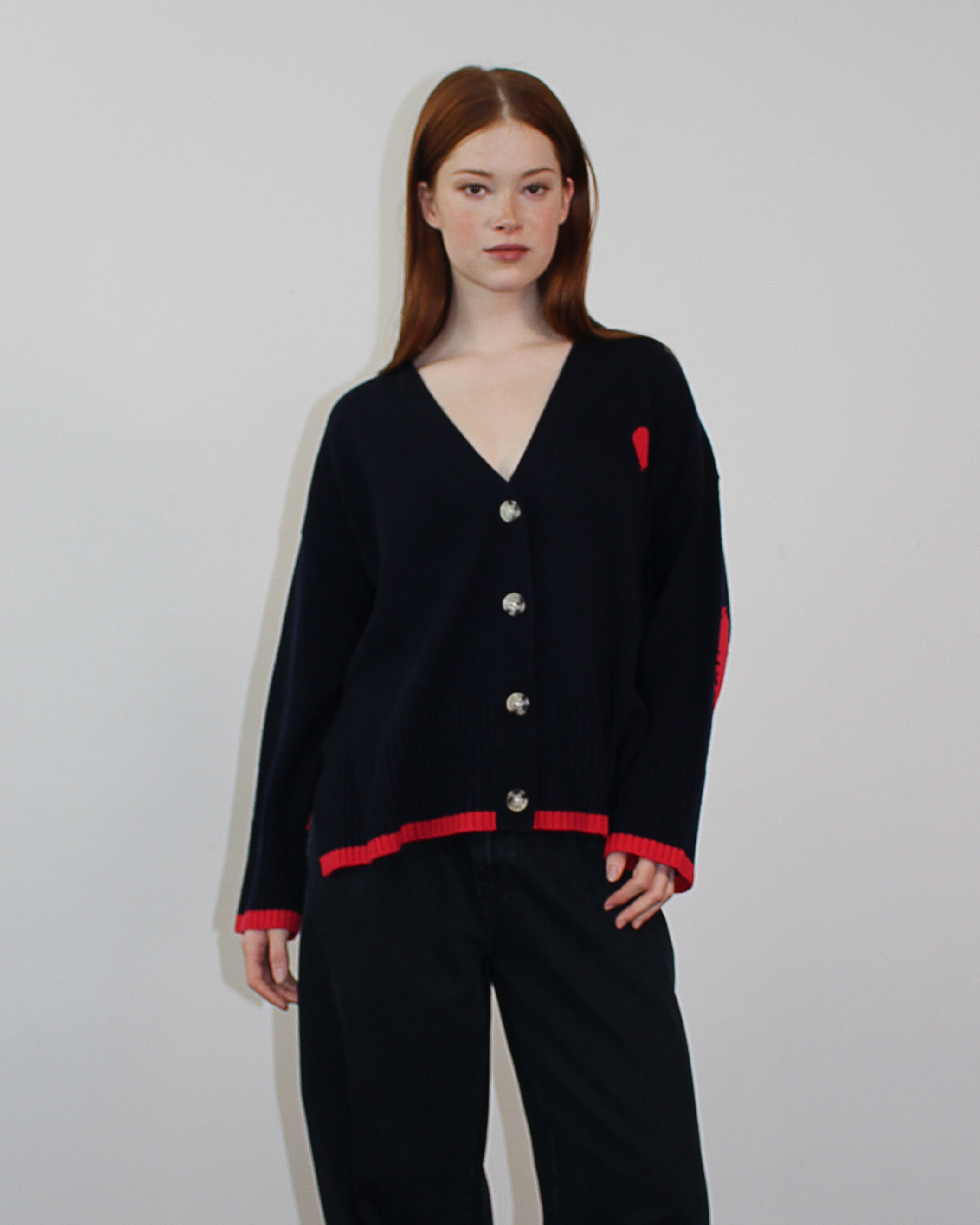 DAGMAR VON SCHMAUS - S25-240 Sweetheart Cardigan
