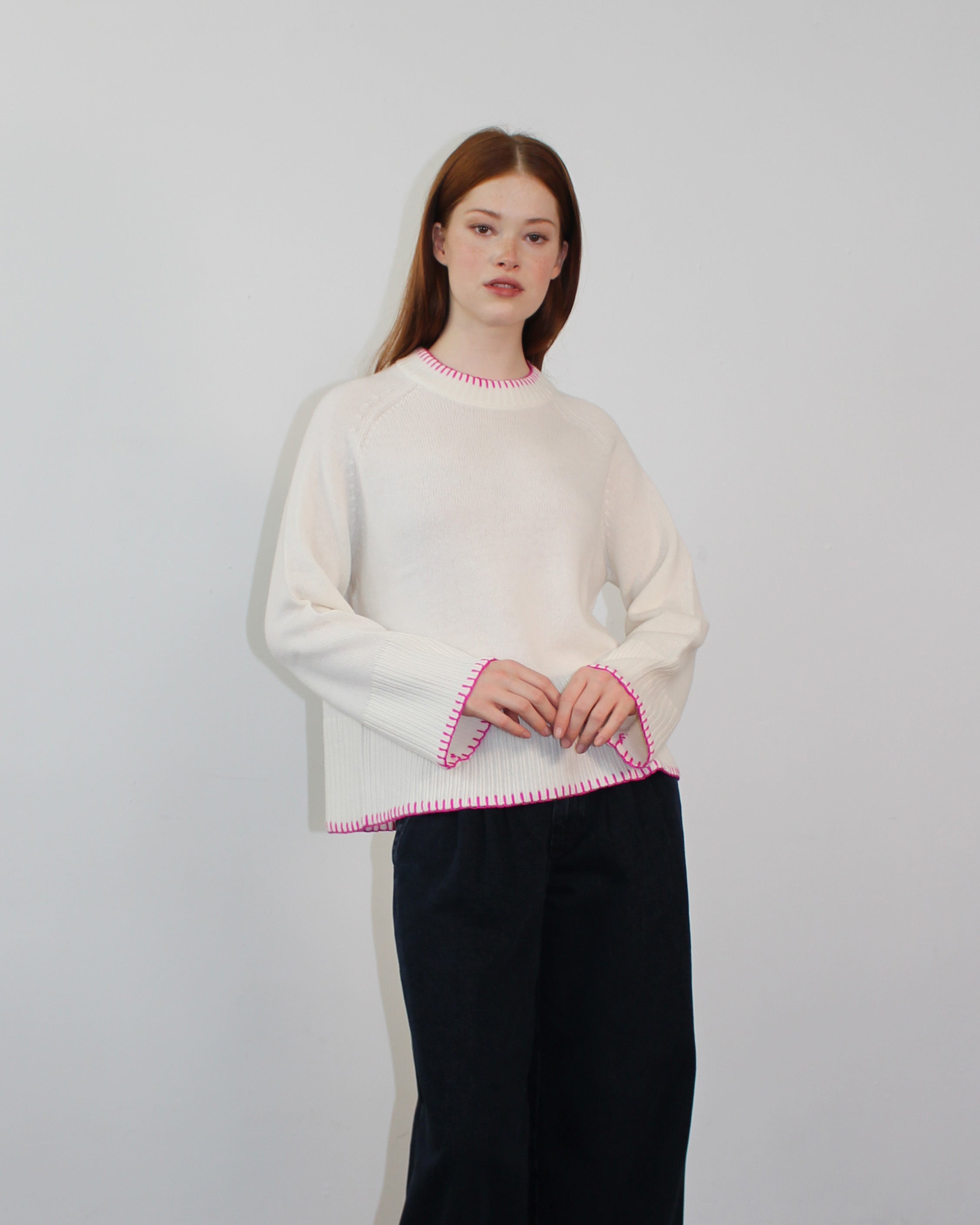 DAGMAR VON SCHMAUS - S25-272 Detail Sweater