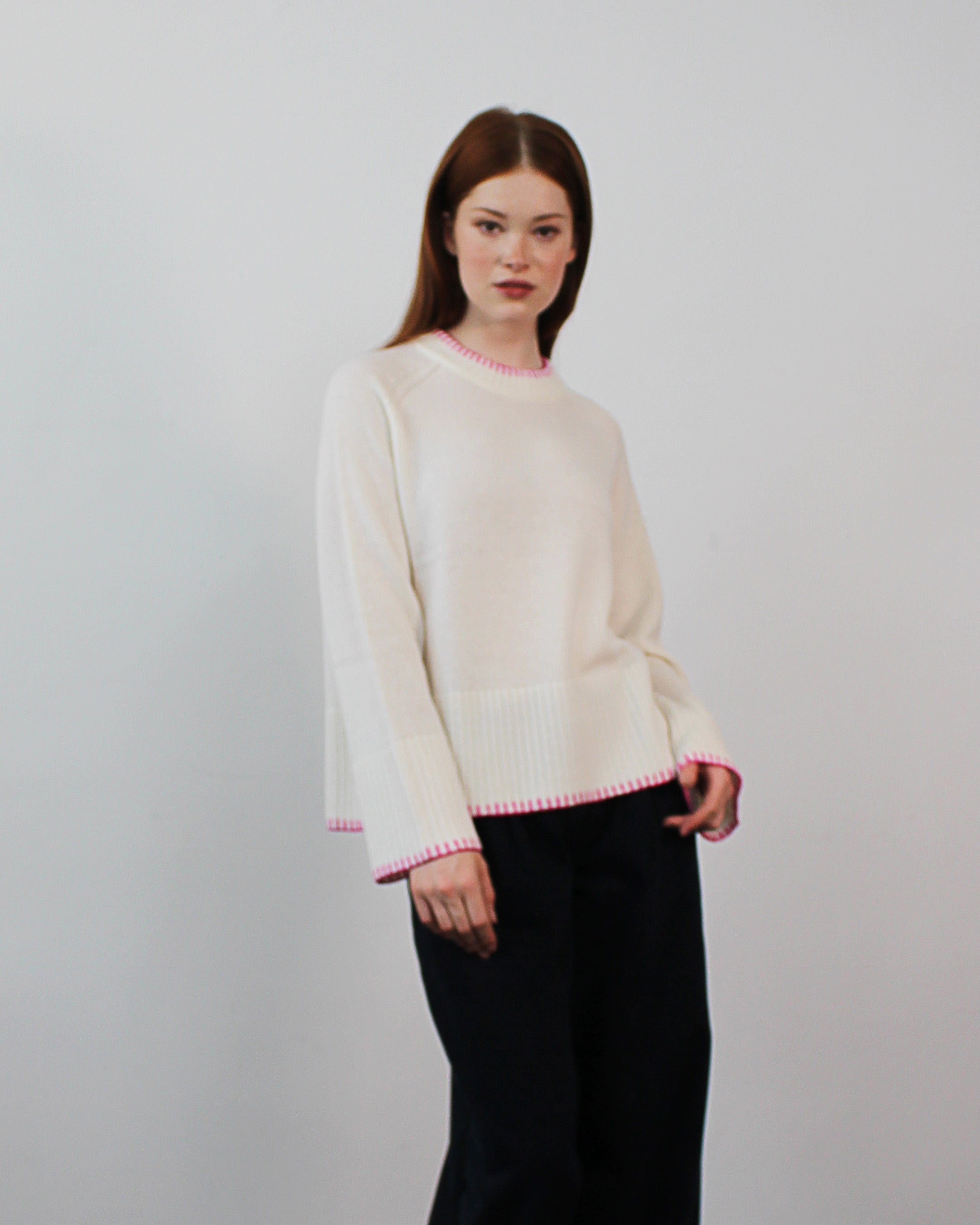 DAGMAR VON SCHMAUS - S25-272 Detail Sweater