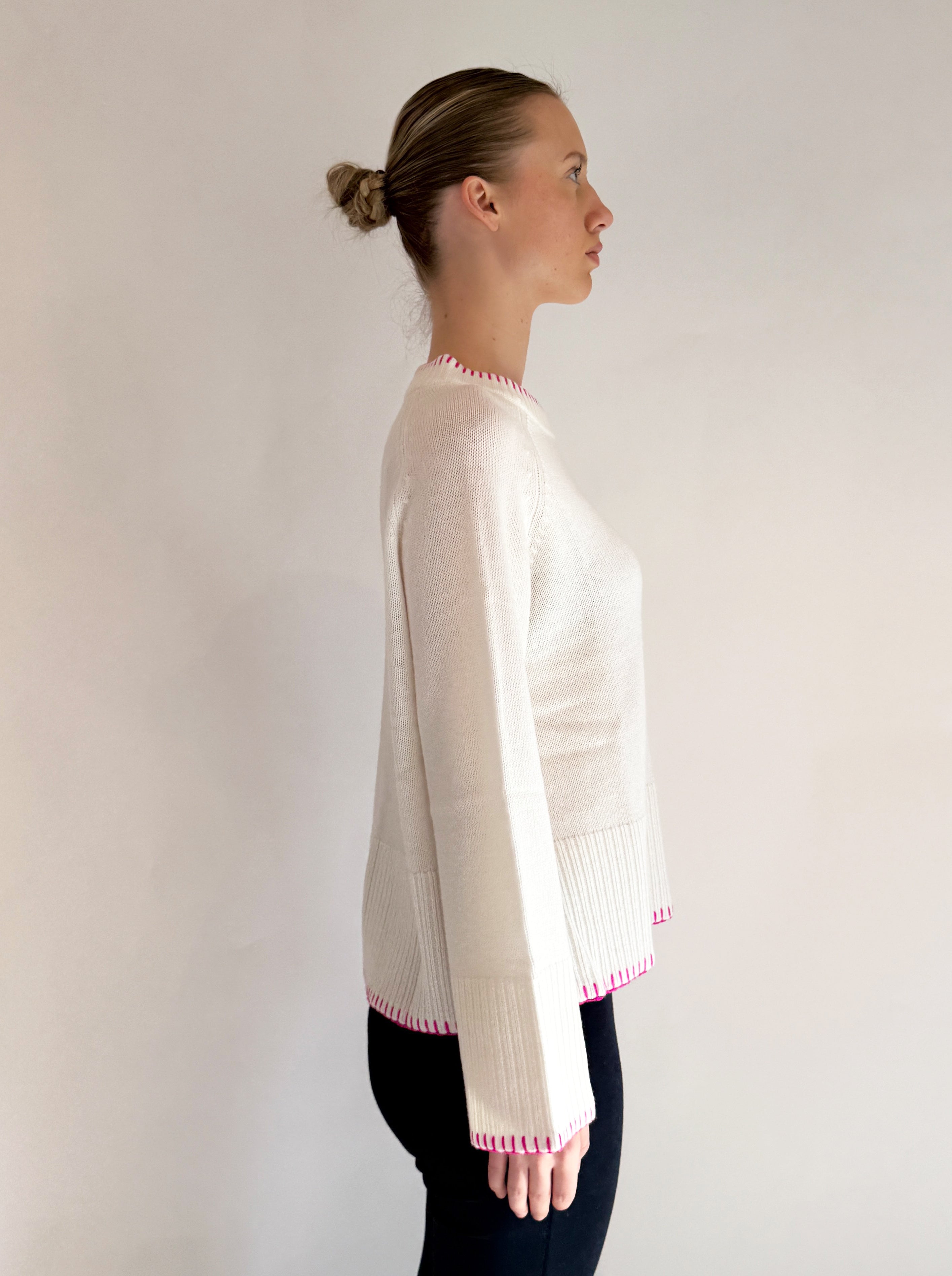 DAGMAR VON SCHMAUS - S25-272 Detail Sweater