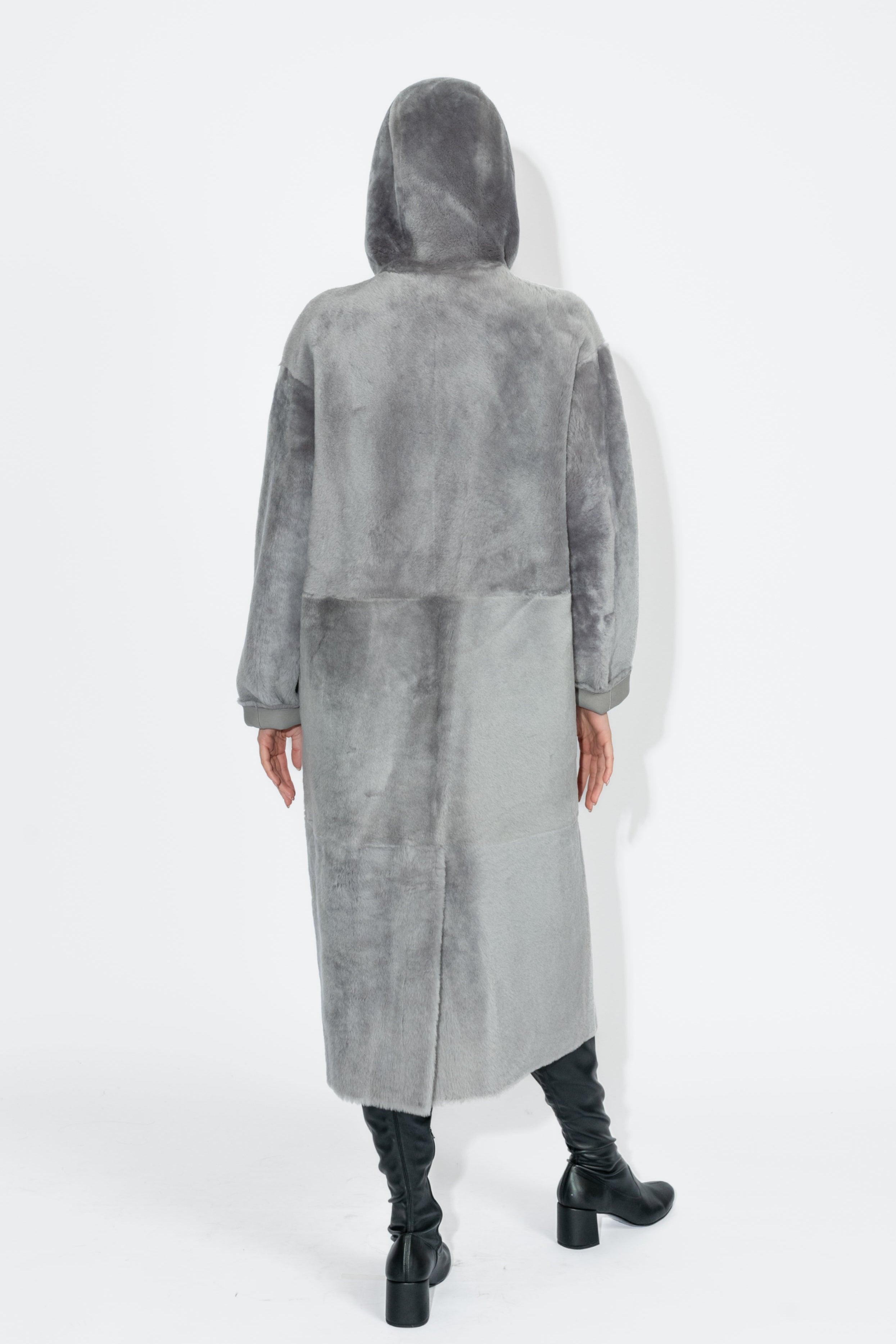STEVEN-K - SC-470 Tempesta Gris Coat
