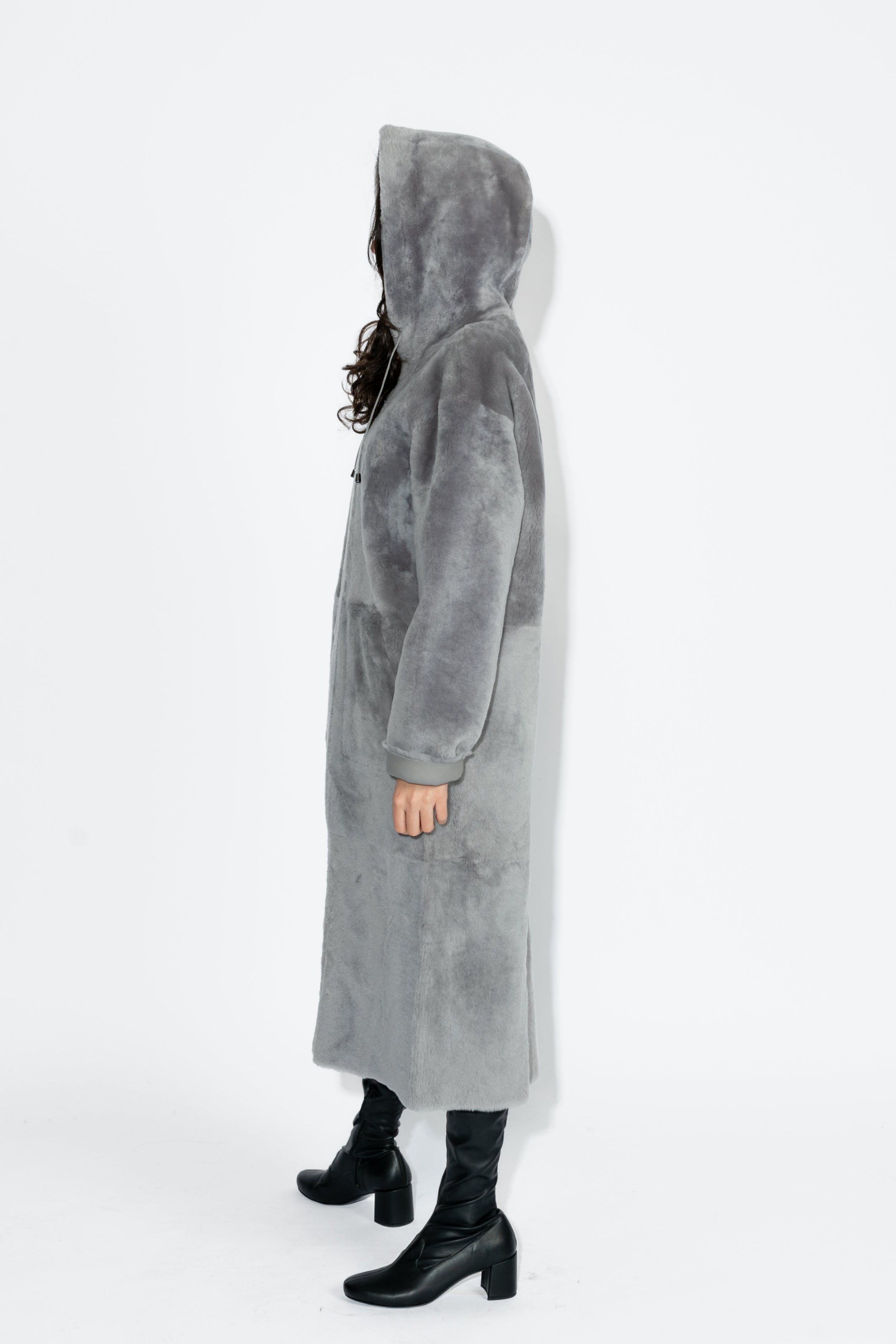 STEVEN-K - SC-470 Tempesta Gris Coat